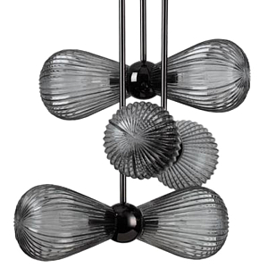 Подвесной светильник Cappadocia Черный на 6 ламп