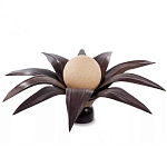 Настольная лампа черная INDONESIAN LAMPS варинант исполнения - 1 | Loft Concept в Ульяновске