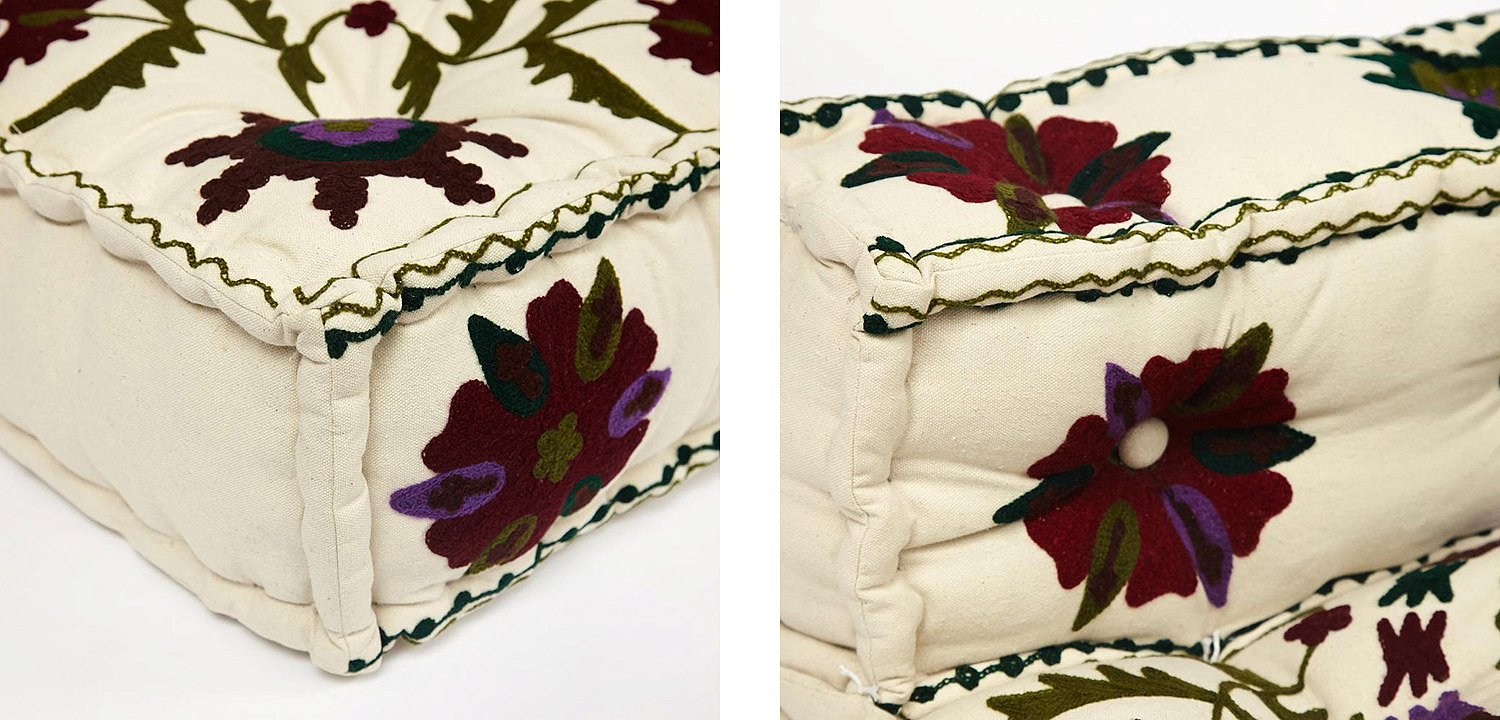 Модуль мягкий со спинкой Indian Meditation Pillow - Loft-Concept в Ульяновске