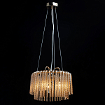 Люстра с подвесными рифлеными стеклянными трубками Nembus варинант исполнения - 3 | Loft Concept в Ульяновске