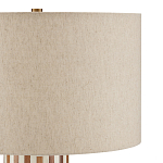 Настольная лампа с узором вдоль колоннообразного основания Brick Surface варинант исполнения - 2 | Loft Concept в Ульяновске