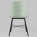 Стул из прочного пластика на металлическом основании Anora Green  варинант исполнения - 4 | Loft Concept в Ульяновске