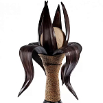 Настольная лампа черная INDONESIAN LAMPS 1 варинант исполнения - 2 | Loft Concept в Ульяновске