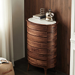 Комод деревянный с 7-ю ящиками Moon Walnut Furniture варинант исполнения - 8 | Loft Concept в Ульяновске