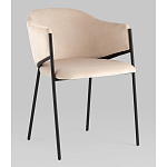 Стул Brace велюр молочный варинант исполнения - 1 | Loft Concept в Ульяновске