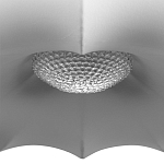 Подвесной светильник с белым фигурным абажуром и мягкими волнистыми краями Cloud Motion  варинант исполнения - 13 | Loft Concept в Ульяновске