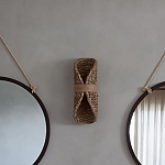 Бра плетеное из ротанга Chainmail варинант исполнения - 5 | Loft Concept в Ульяновске