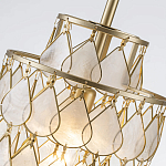 Подвесной светильник с декором из натуральной морской ракушки Iridescent Light варинант исполнения - 5 | Loft Concept в Ульяновске