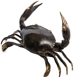 Статуэтка из бронзы в виде краба Animals Bronze варинант исполнения - 3 | Loft Concept в Ульяновске