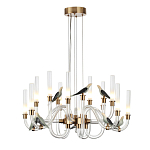 Люстра с декоративными птицами Ganthea D 73 см варинант исполнения - 2 | Loft Concept в Ульяновске