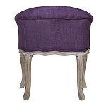 Кресло низкое в стиле прованс Louis French Armchair purple flax варинант исполнения - 3 | Loft Concept в Ульяновске