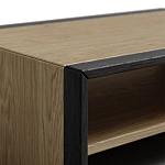 Стол журнальный в стиле лофт с полкой для хранения Warm Industrial варинант исполнения - 2 | Loft Concept в Ульяновске