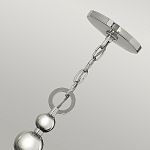 Люстра подвесная с белым тканевым цилиндрическим абажуром и декоративными шарами Hinkley варинант исполнения - 4 | Loft Concept в Ульяновске