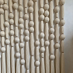 Панно на стену из хлопковых нитей White Morse Wall Hanging  варинант исполнения - 2 | Loft Concept в Ульяновске