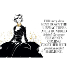 Megan Hess. The Illustrated World of Couture варинант исполнения - 3 | Loft Concept в Ульяновске