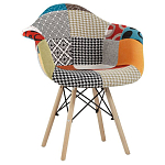 Стул с обивкой в стиле Patchwork варинант исполнения - 1 | Loft Concept в Ульяновске