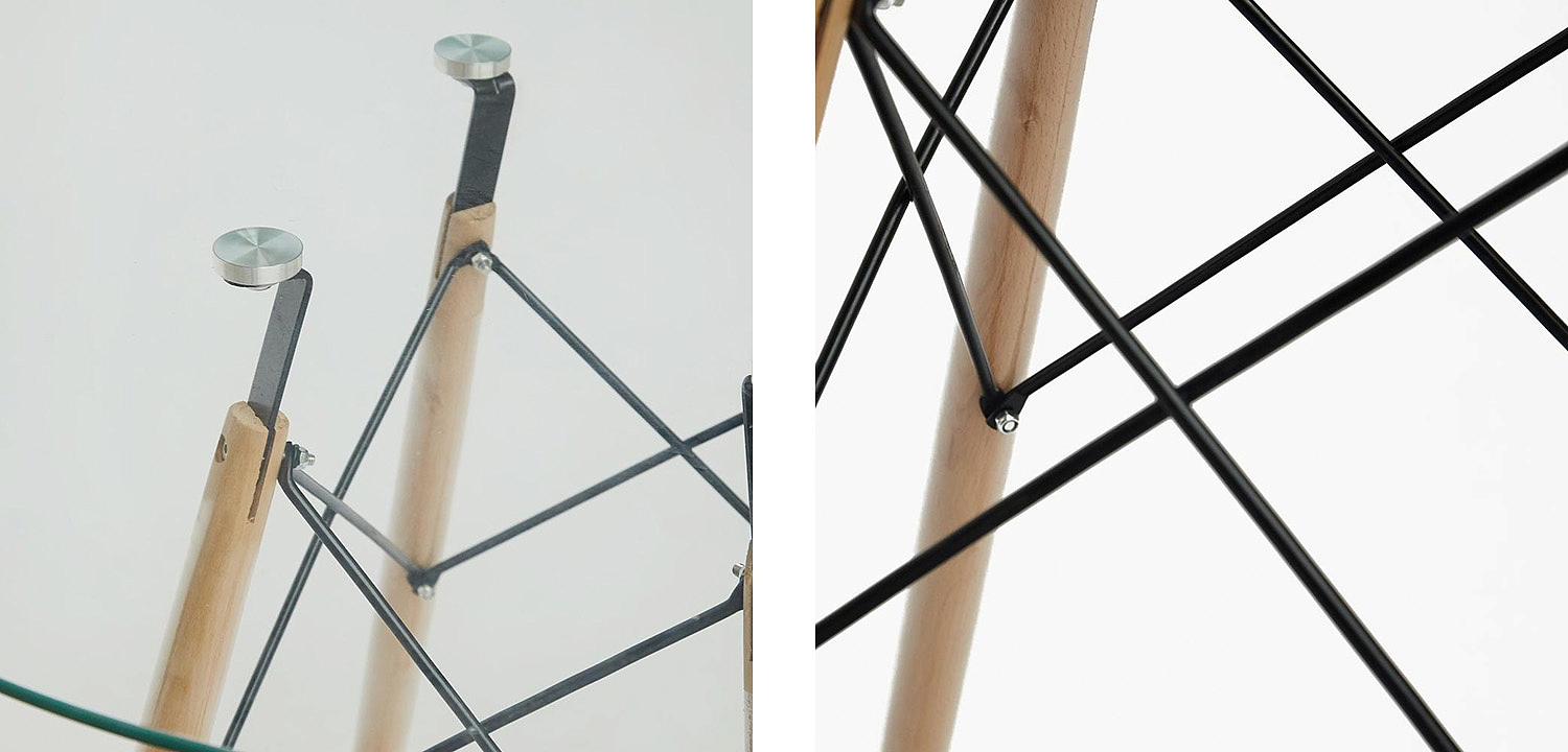 Стол DSW glass table - Loft-Concept в Ульяновске