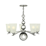 Люстра с матовыми конусными плафонами и декоративными элементами в форме шаров Hinkley варинант исполнения - 10 | Loft Concept в Ульяновске