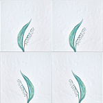 Плитка с узором Ландыш варинант исполнения - 1 | Loft Concept в Ульяновске