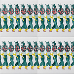 Плитка дизайнерская Фруктовый лес варинант исполнения - 1 | Loft Concept в Ульяновске