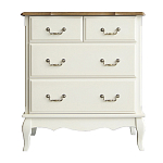 Комод с 4-мя большими ящиками из массива берёзы Interiors Romance варинант исполнения - 2 | Loft Concept в Ульяновске