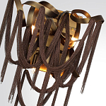 Бра с изогнутыми металлическими лентами и цепочками Atlantis Chain варинант исполнения - 4 | Loft Concept в Ульяновске