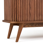 ТВ-тумба с двумя раздвижными дверцами Toinette Brown TV Stand варинант исполнения - 6 | Loft Concept в Ульяновске