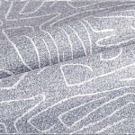 Мебельная ткань Букле серый цвет 140 см T3-9 варинант исполнения - 1 | Loft Concept в Ульяновске