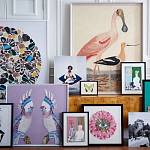 Панно Розовый цветок вышитое бисером PETALS BEADED ART варинант исполнения - 1 | Loft Concept в Ульяновске