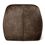 Барный стул со спинкой и подлокотниками на 4-х деревянных ножках Douglas Rhombus Коричневый Велюр варинант исполнения - 4 | Loft Concept в Ульяновске