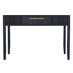 Элегантная Консоль Primo с выдвижным ящиком Черный дуб варинант исполнения - 7 | Loft Concept в Ульяновске