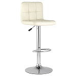 Барный стул с сиденьем молочного цвета Honory варинант исполнения - 1 | Loft Concept в Ульяновске