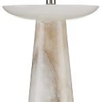 Настольная лампа на конусовидном корпусе с чашей и с тканевым абажуром Daydreaming варинант исполнения - 1 | Loft Concept в Ульяновске