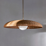 Люстра круглая из ротанга Long Lasting Chandelier варинант исполнения - 2 | Loft Concept в Ульяновске