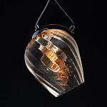 Подвесной светильник со стеклянном плафоном в форме бокала Kaleido варинант исполнения - 5 | Loft Concept в Ульяновске