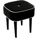 Квадратный мягкий пуф на черных ножках Winton Pouf Square варинант исполнения - 5 | Loft Concept в Ульяновске