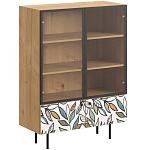 Витрина с изображением на дверцах Elise Cupboard варинант исполнения - 8 | Loft Concept в Ульяновске