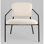 Кресло лаунж Rooney букле белый варинант исполнения - 2 | Loft Concept в Ульяновске