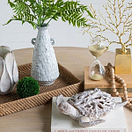 Статуэтка черепаха с ажурным панцирем и детализированной текстурой в белом цвете Marine Accessories варинант исполнения - 6 | Loft Concept в Ульяновске