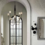 Бра светодиодное из черно-белых дисков Contrast Sample варинант исполнения - 5 | Loft Concept в Ульяновске