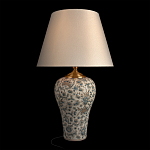 Настольная лампа с цветочной росписью Lamp Flower Painting варинант исполнения - 7 | Loft Concept в Ульяновске