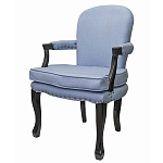 Кресло Aubrey Classical Armchair blue flax варинант исполнения - 3 | Loft Concept в Ульяновске