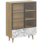 Витрина с изображением на дверцах Elise Cupboard варинант исполнения - 1 | Loft Concept в Ульяновске