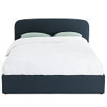 Двуспальная кровать с подъемным механизмом Mathise Bed Deep Blue варинант исполнения - 3 | Loft Concept в Ульяновске