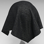 Мебельная ткань Шенилл черный цвет 138 см T4-35 варинант исполнения - 8 | Loft Concept в Ульяновске