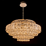 Люстра хрустальная в неоклассическом стиле на золотистом каркасе Majesty варинант исполнения - 7 | Loft Concept в Ульяновске