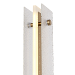 Торшер с прямоугольным плафоном с эффектом морозного стекла Freezing варинант исполнения - 4 | Loft Concept в Ульяновске