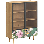 Витрина с изображением на дверцах Elise Cupboard варинант исполнения - 10 | Loft Concept в Ульяновске