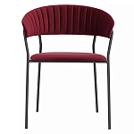 Стул мягкий с бархатистой велюровой спинкой и сиденьем Wine Chair варинант исполнения - 1 | Loft Concept в Ульяновске