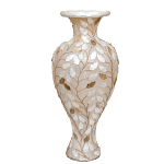 Торшер из перламутра в виде вазы Indonesian Vase варинант исполнения - 1 | Loft Concept в Ульяновске